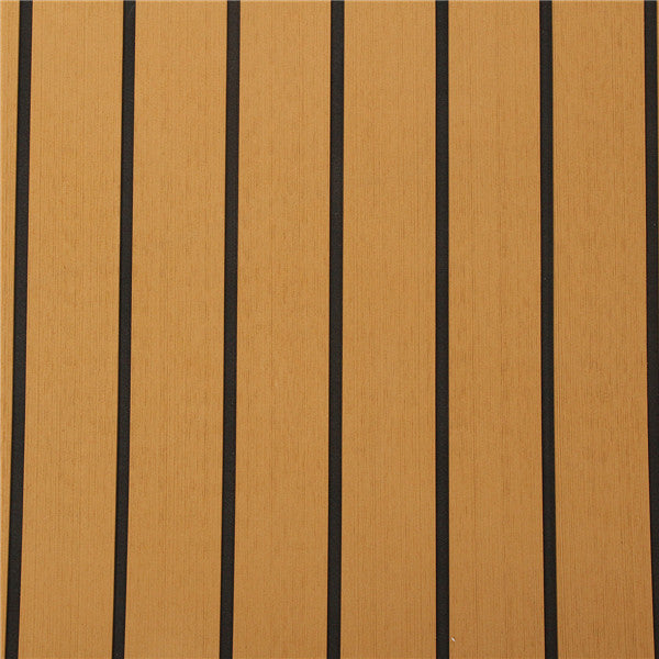 90x230cm Self-Adhesive EVA 6mm Faux Foam Teak Sheet Boat Decking