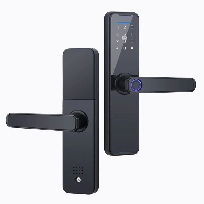 WAFU WF-H6 Tuya bluetooth Digital Electronic Lock Smart Door Lock Fingerprint/Card/Password/Key Unlock Security Anti-theft Smart Home Hotel Office