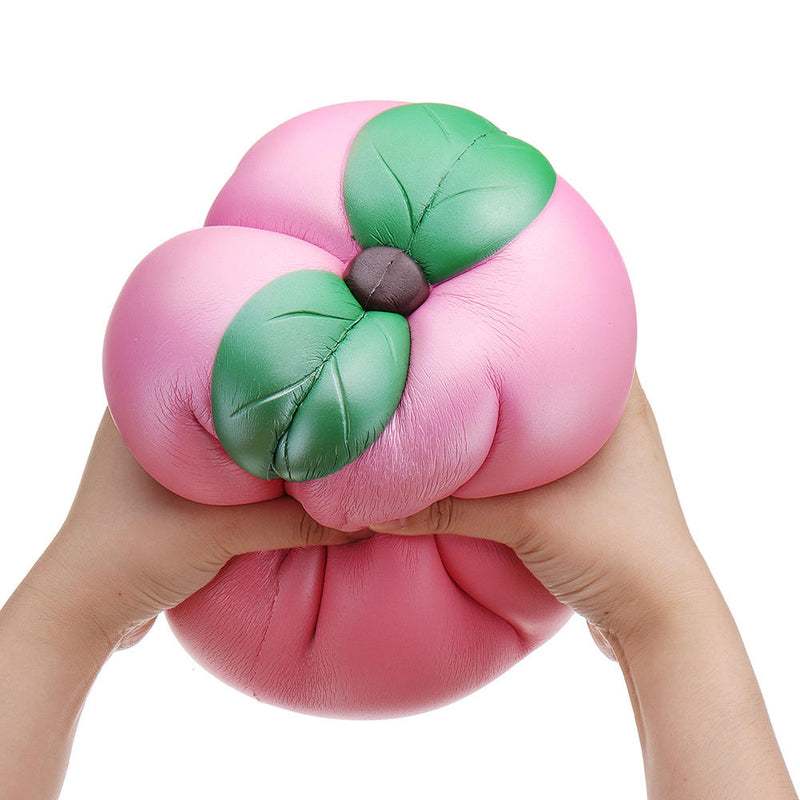 Huge Peach Squishy Jumbo 25*23CM Fruit Slow Rising Soft Toy Gift Collection With Packaging Giant Toy