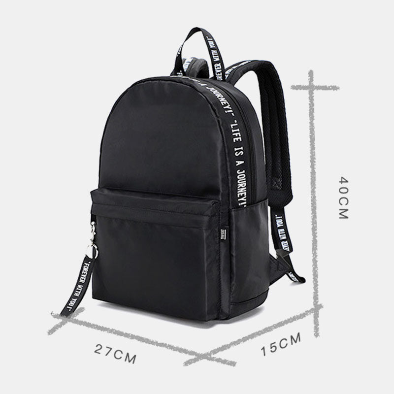 Men Casual Large Capacity Light Weight Backpack Casual Bag