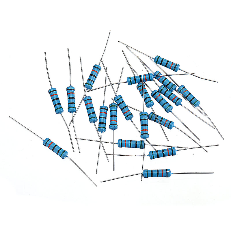 20pcs 2W Metal Film Resistor Resistance 1% 510K ohm Resistor