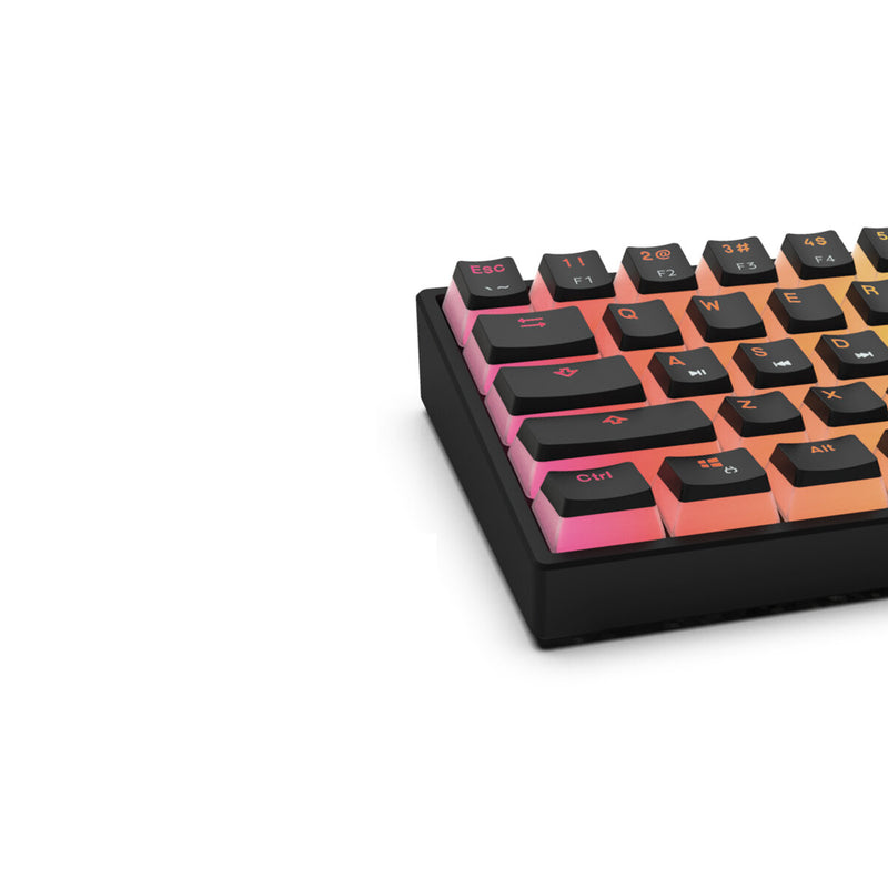 GAMAKAY MK68 Wired Mechanical Keyboard Gateron Optical Switch Pudding Keycaps RGB 68 Keys 65% Hot Swappable Gaming Keyboard