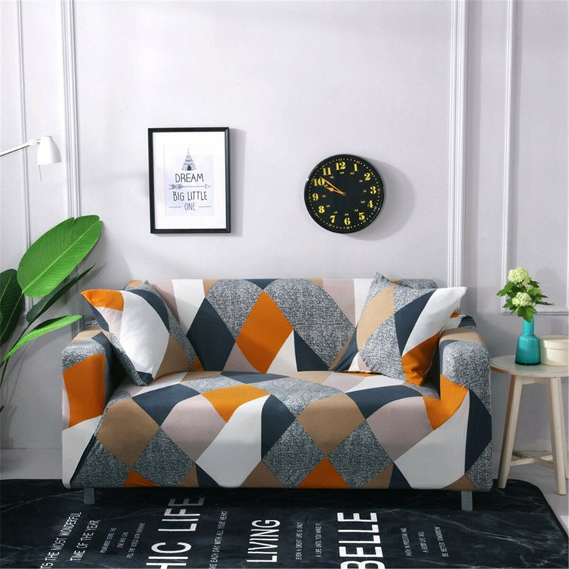 4 Seaters Elastic Sofa Cover Universal Chair Seat Protector Couch Case Stretch Slipcover Home Office Furniture Decoration