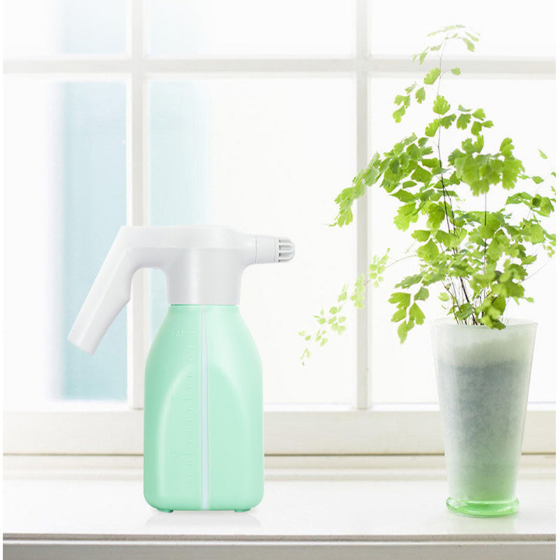 1.5L Garden Rechargeable Sprayer Protable Watering Fogger Handheld Electric Watering Can Household Flower Watering Device