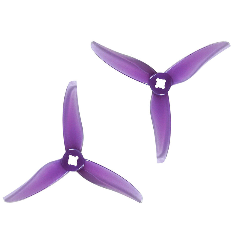 2Pairs Gemfan Hurricane 3520 3-Blade 3.5 Inch Propeller 1.5mm Mounting Hole for FPV Racing RC Drone