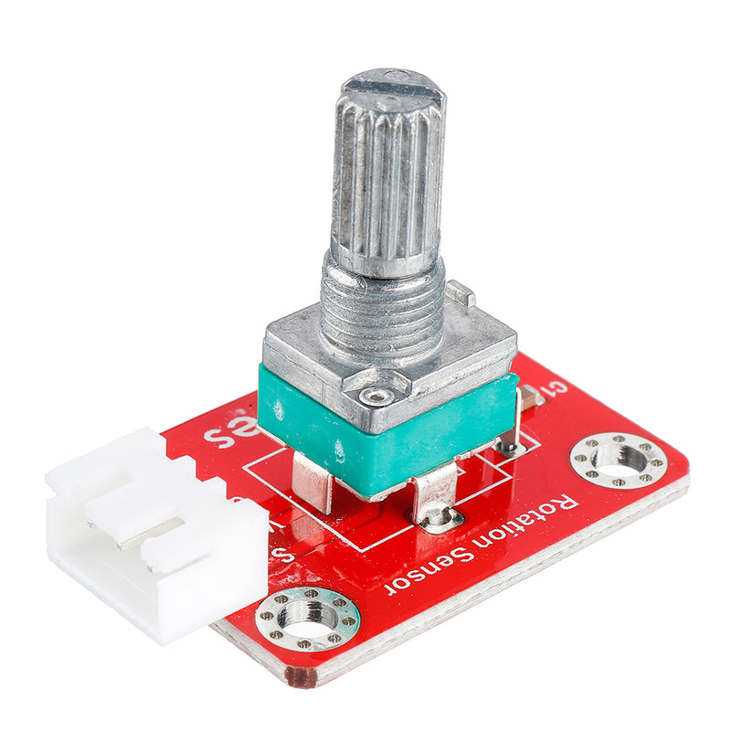 keyes brick Adjustable Potentiometer Module (Pad hole) with Anti-reverse Plug White Terminal Analog Signal