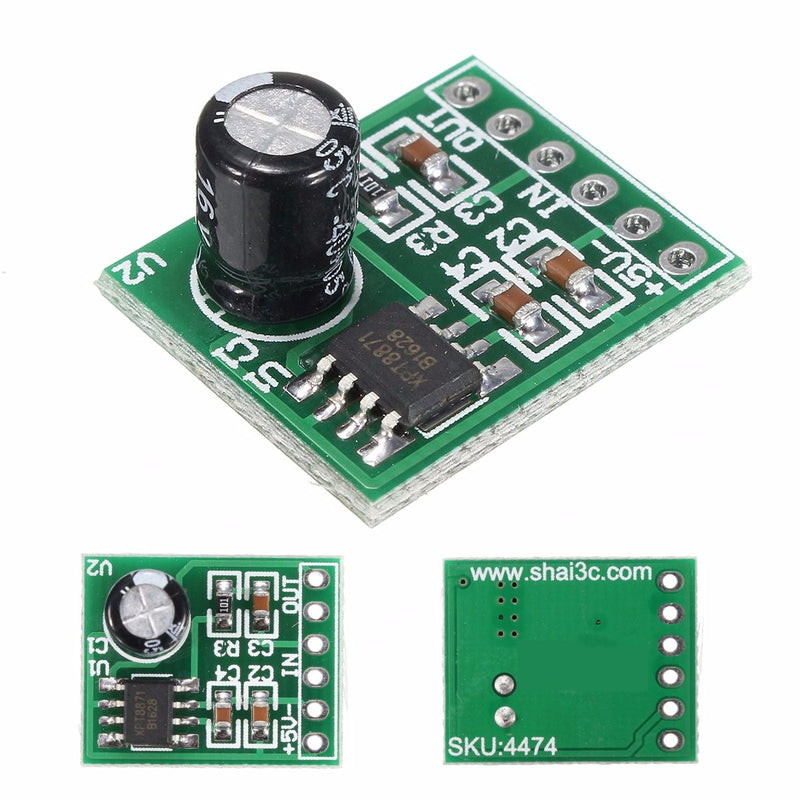 3pcs XPT8871 5V 5W 1A Single Channel Mono Digital Audio Amplifier Board