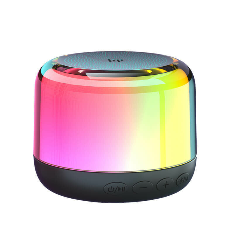 HP S02 bluetooth Speaker Desktop Speaker Stereo Bass RGB Light TWS Hands-free Call Wireless Speaker