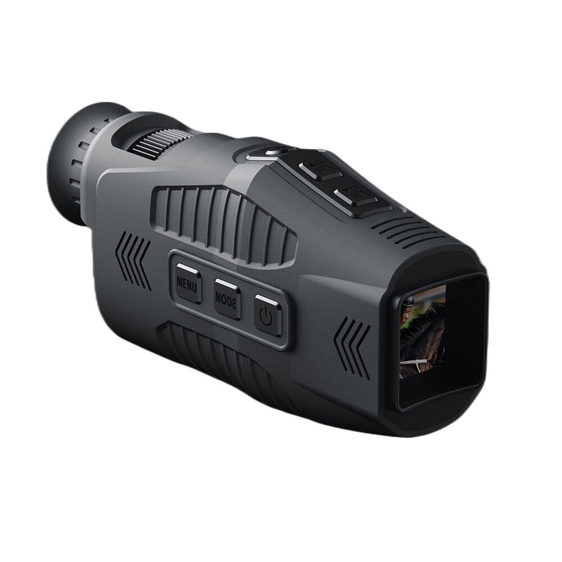 R11 5X Digital Zoom Monocular 1080P HD Infrared Night-Visions Device Day Night Dual Use 7 Level Infrared Light IP54 Waterproof 300M Full Dark Viewing Distance Outdoor Hunting Nightvision Monocular