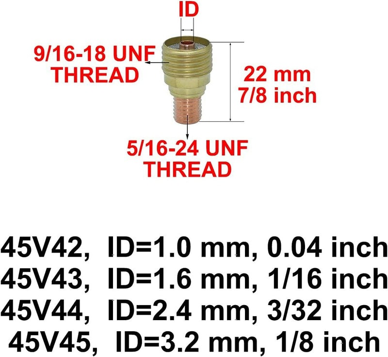 Electric Welding Cap WP9/20/25 TIG Torch Accessories