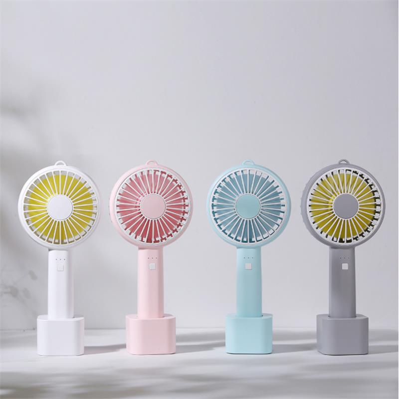 Well Star WT-M6 Portable Mini USB Fan Handheld Chargeable Desktop Air Cooling Fan For Home Office Student Dormitory Outdoors Travelling