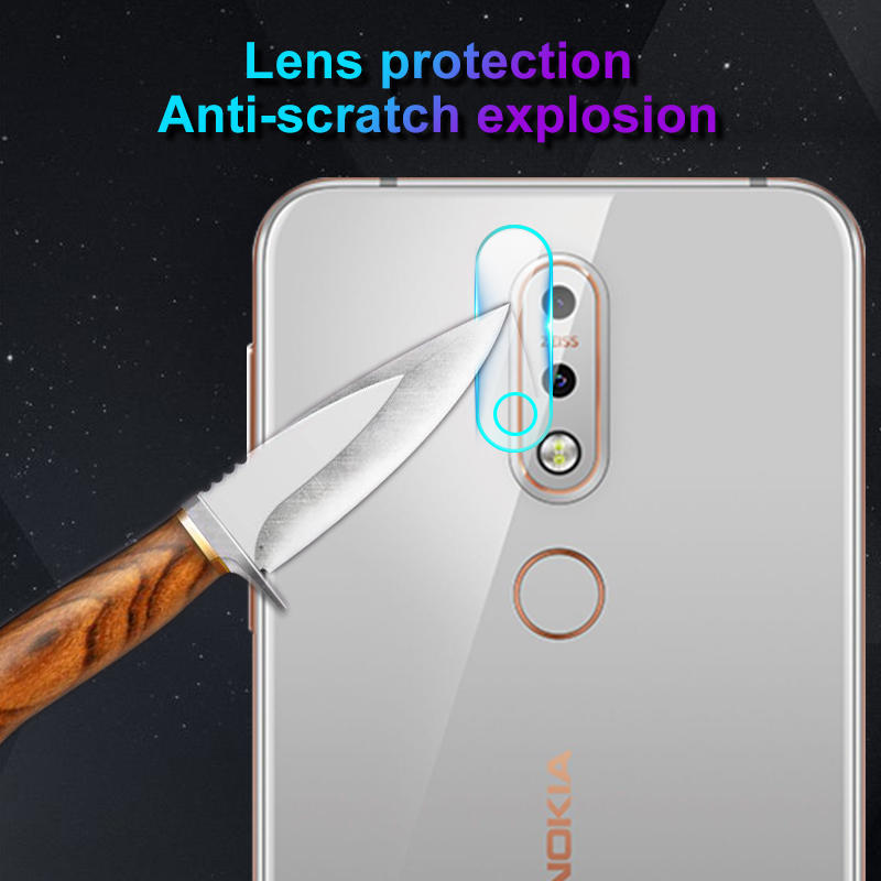 Bakeey 2PCS Anti-scratch HD Clear Tempered Glass Phone Camera Lens Screen Protector for NOKIA X5