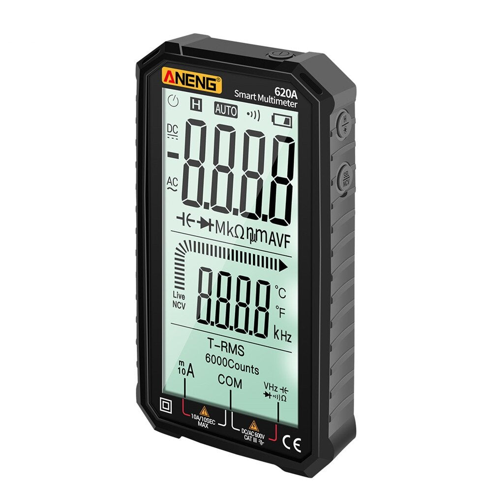 Touch Multimeter ANENG 620A Full Display With 2 AAA Battery