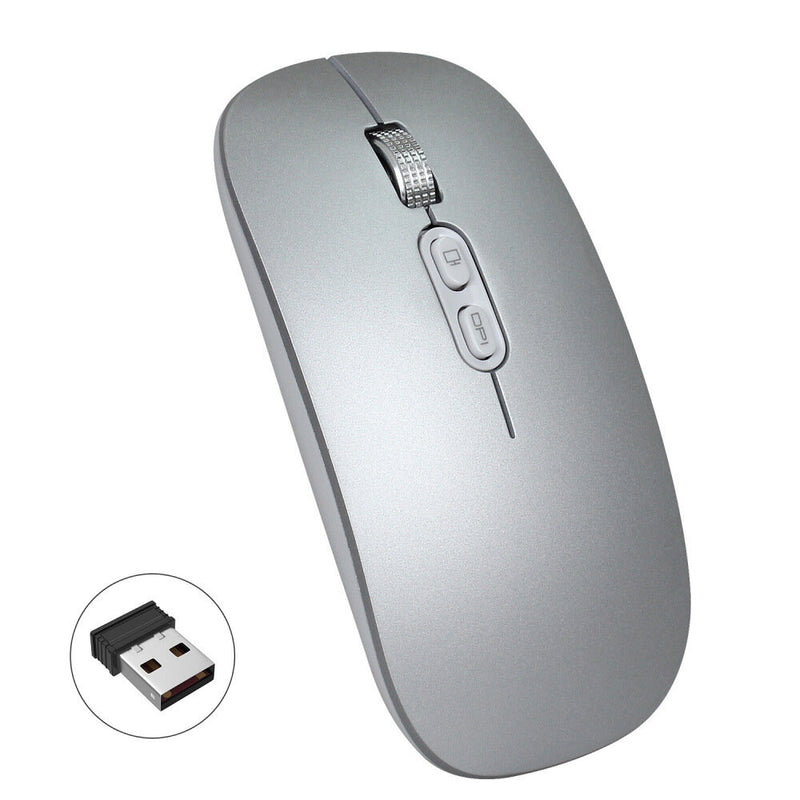 HXSJ M103 Wireless Mouse 2.4G Rechargeable Mute 1600DPI Opto-electronic Mouse for Office Laptop