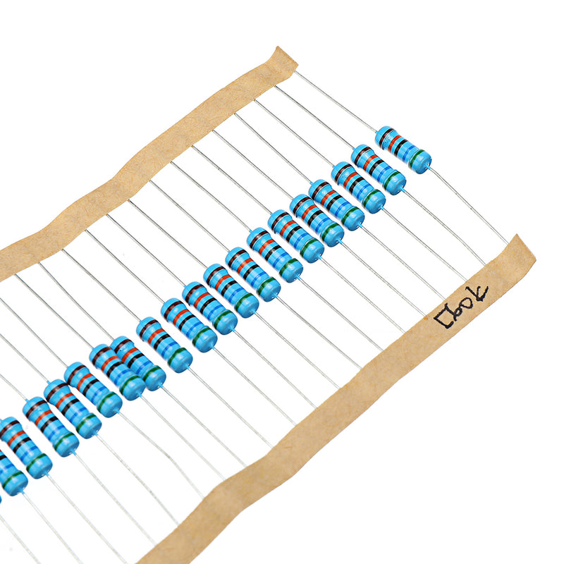 50pcs 1W 560KR Metal Film Resistor 1% 560K ohm Resistance