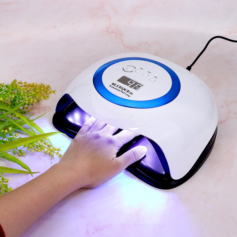 168W UV Lamp Nail Dryer Pro UV LED Gel Nail Lamp Fast Curings Gel Polish Ice Lamp for Nail Manicure Machine