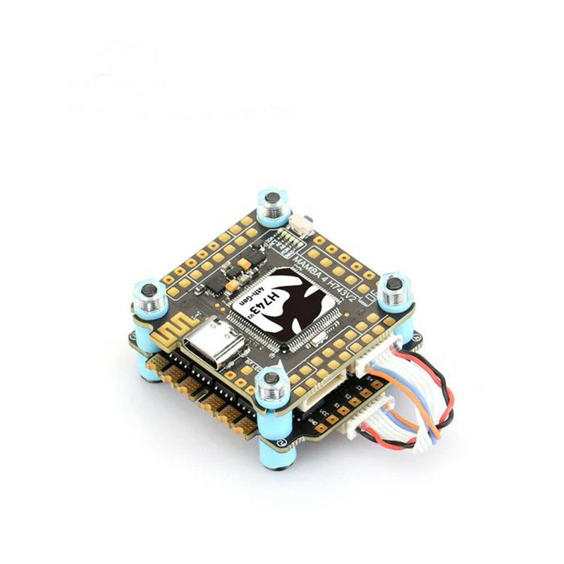 30*30mm MAMBA MK4 H743 V2 55A/65A 128K Flight Control Stack for FPV Racing RC Drone