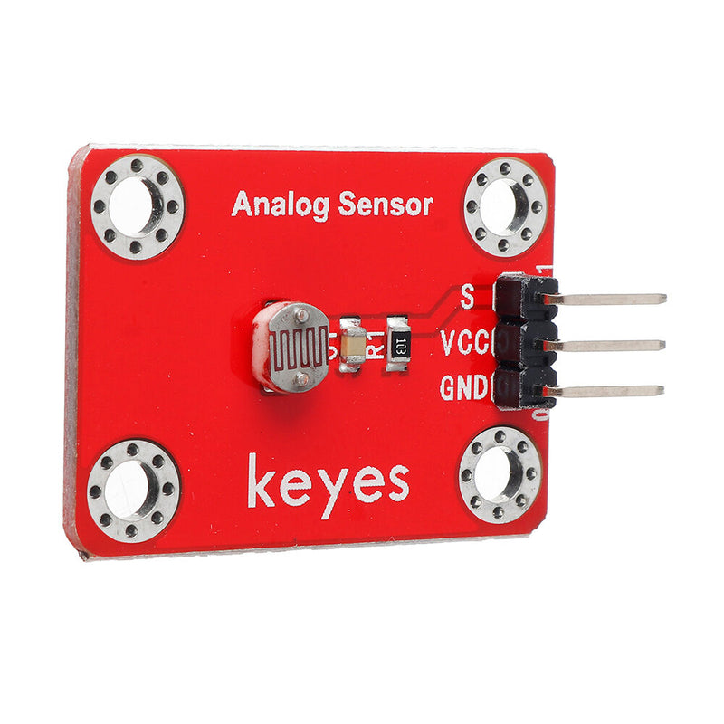 Keyes Brick Light Sensitive Resistance Sensor (pad hole) with Pin Header Analog Signal