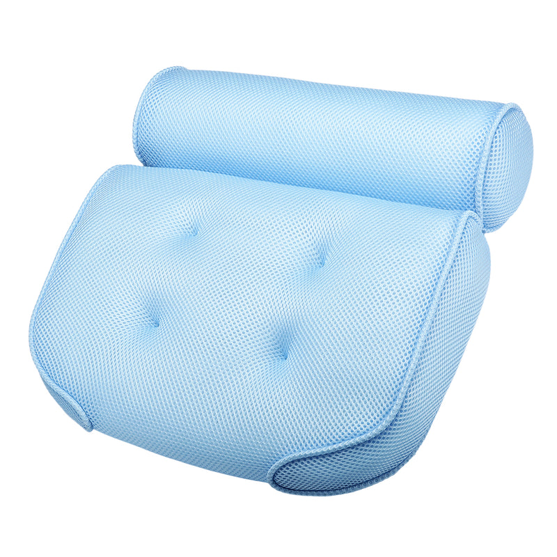 3D Mesh Massage Bath Pillows Anti-bacterial Anti-mite Spa Bathtub Pillow