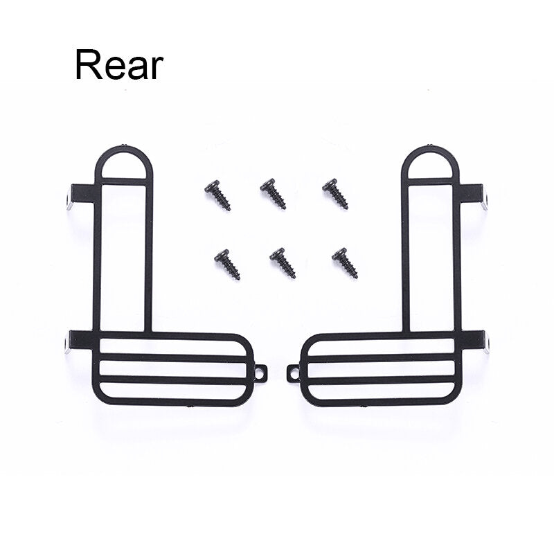 RBR/C Front Rear Metal Lampshade For MND90 DIY RC Car Spare Parts