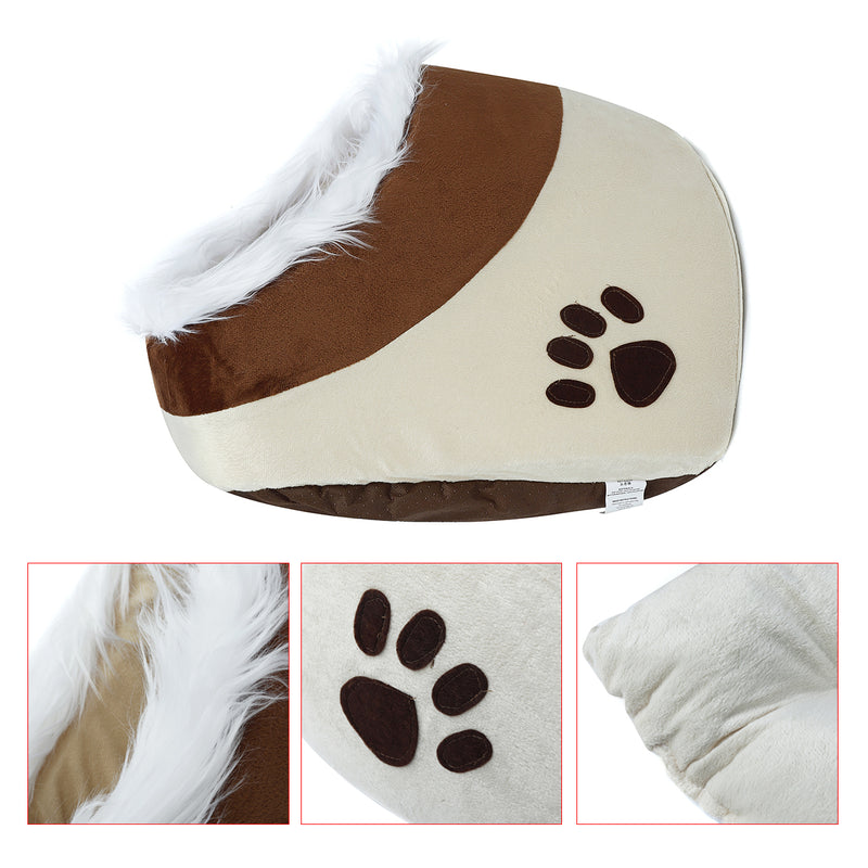 Warm Igloo Sleeping Pet Bed House Cushion Nest For Dog Puppy Cat K itten