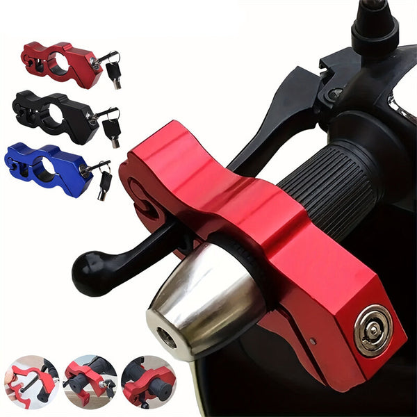 2023 Bike Handlebar Lock Aluminum Alloy Anti-Theft Portable Bicycle Horn Lock for Cycling