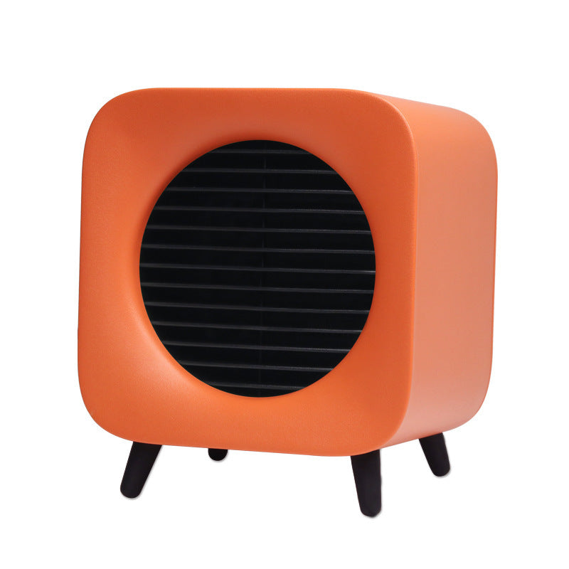 700W Fan Heater Portable Electric Winter Warmer Fan Desk Camping Home Two Mode Heating Device