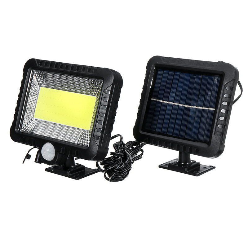 COB 100LED Light 30W 600Lumen IP65 Solar Lamp Outdoor Park Yard Garden Light Camping Light Work Light