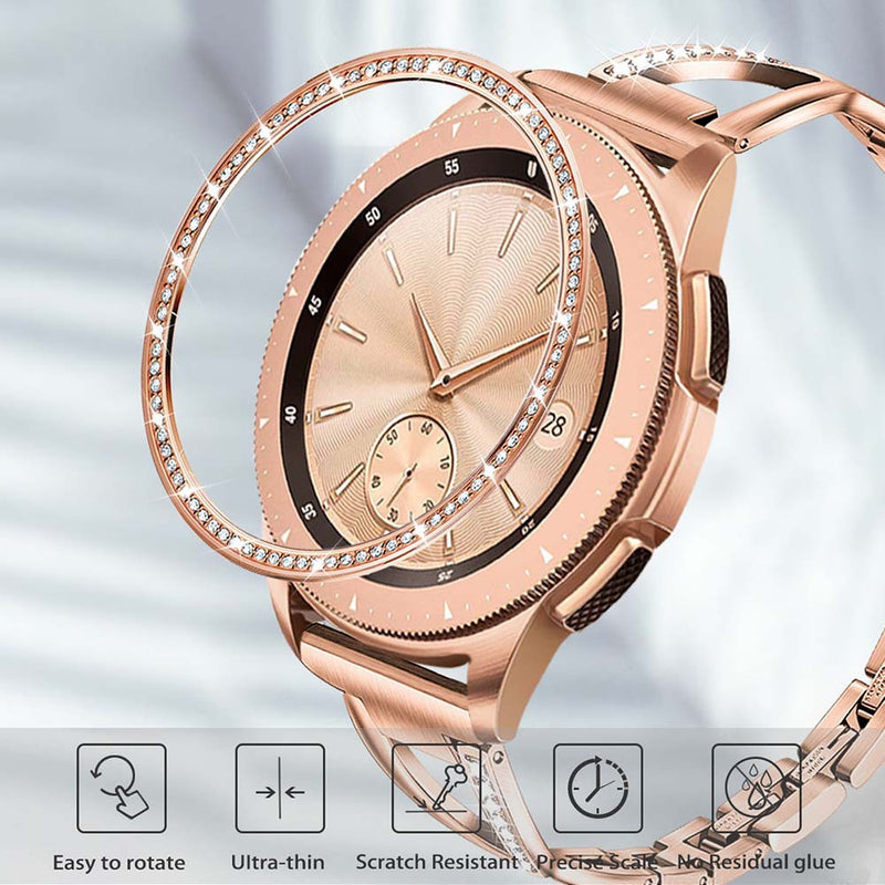 Bakeey Scandle Metal Bezel Watch Cover for Samsung Galaxy 42mm Smart Watch