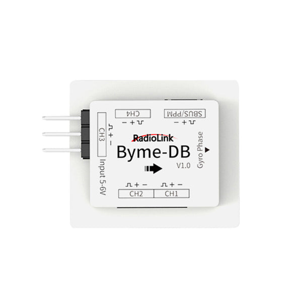 RadioLink Byme-DB Flight Controller Built-in Gyroscope for Delta Wing Micro Fixed Wing Paper Plane J10 SU27 F22