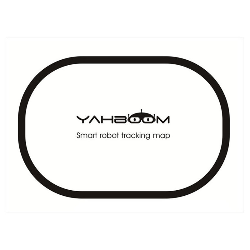 Yahboom Tracking Map Smart Car Tracking Track Patrol Tracking Track Infrared Black and White Line Map