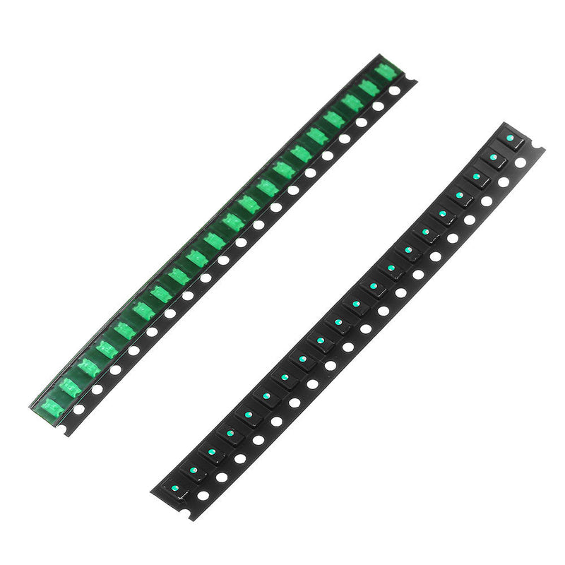 500Pcs 5 Colors 100 Each 1206 LED Diode Assortment SMD LED Diode Kit Green/RED/White/Blue/Yellow