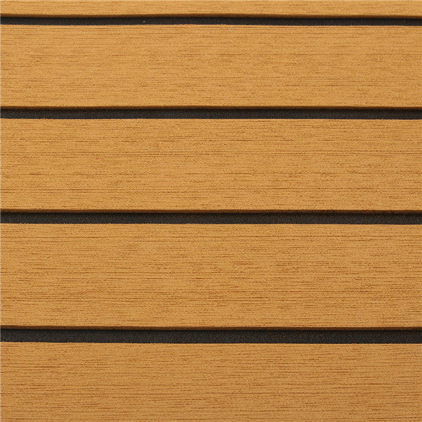 90x230cm Self-Adhesive EVA 6mm Faux Foam Teak Sheet Boat Decking