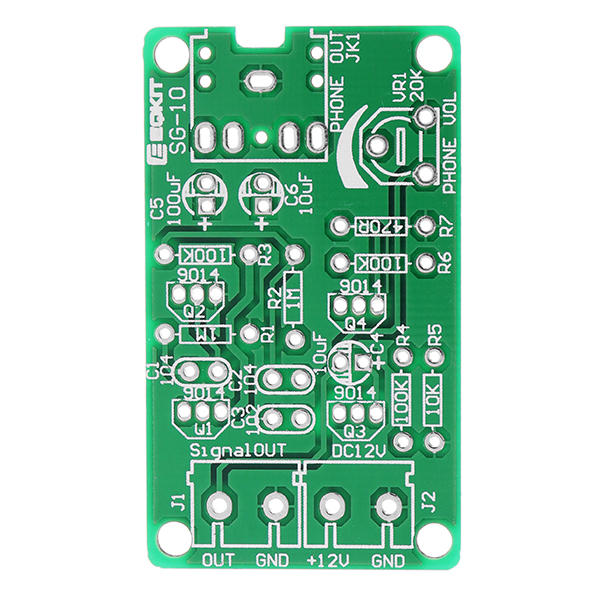 EQKIT DIY White Noise Signal Generator Kit Two Way Signal Output