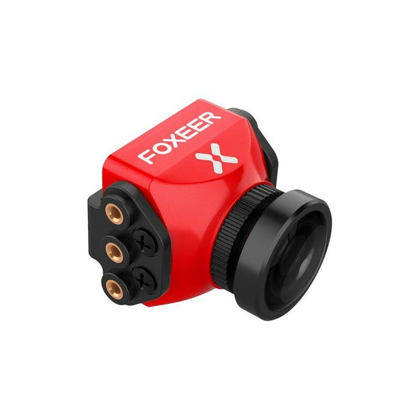 Foxeer Mini Cat 3 1200TVL 0.00001lux StarLight FPV Camera Support OSD & Menu Remote for FPV Racing RC Drone Black/Red