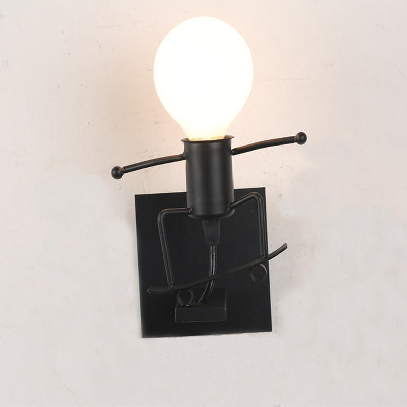 220V E27 Wall Iron LED Sconce Light Lamp Creative Design Living room Bedroom