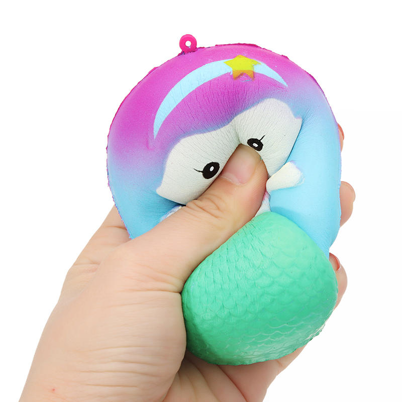 Chameleon Symphony Mermaid Squishy 7*10*5.5cm Slow Rising With Packaging Collection Gift