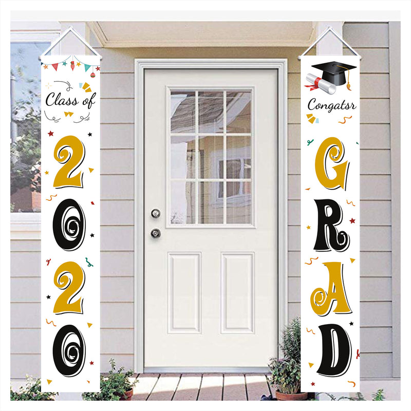 Wterproof Graduation Banner Door Curtain Dormitory Couplet Sticker for Graduatiing Ceremony