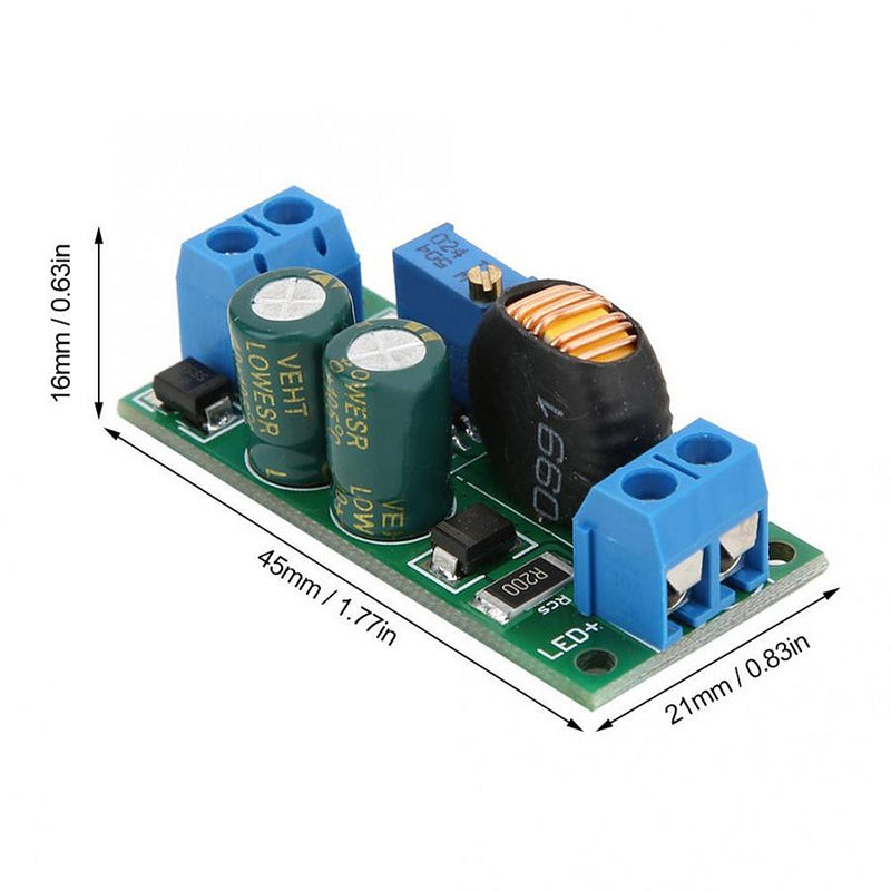 LD48AJTA 72W 1-3A DC 6V 9V 12V 24V 36V 48V Adjustable Constant Current LED Driver Module MCU IO PWM Controller Board Regulator Current Converter