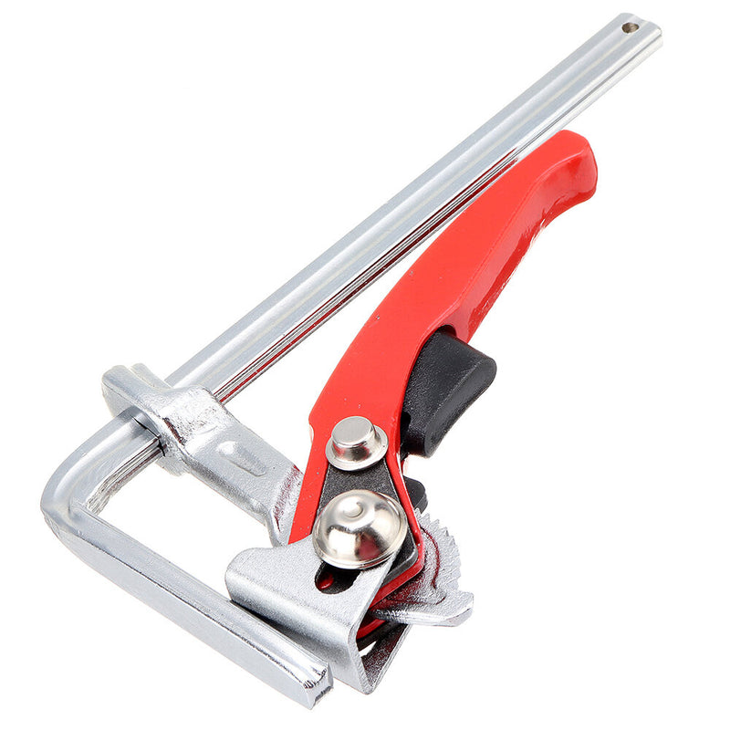 Drillpro Quick Guide Rail Clamp Carpenter F Clamp Quick Clamping for MFT and Guide Rail System Woodworking DIY Hand Tool