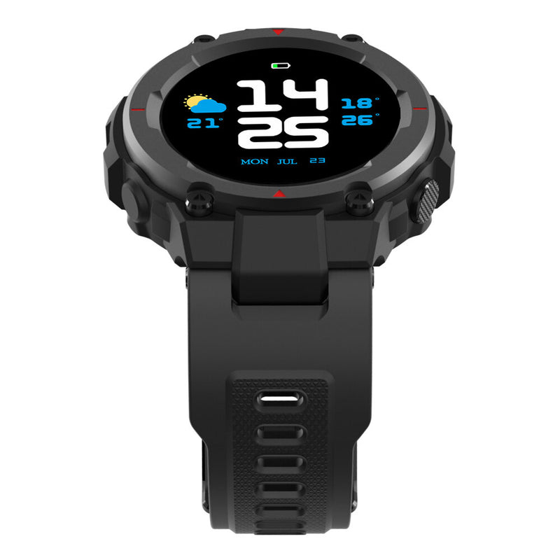 [First On Sale] ALLCALL Model 3 Military Design Heart Rate Blood Pressure Monitor Weather Display Music Control 30 Days Standby Outdoor Smart Watch