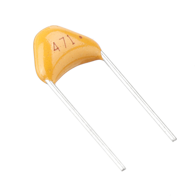 100pcs 470pF 5.08MM 471P 50V Multilayer Monolithic Ceramic Capacitor