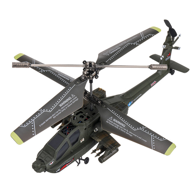 SYMA S109G 3.5CH Beast RC Helicopter RTF AH-64 Military Model Kids Toy