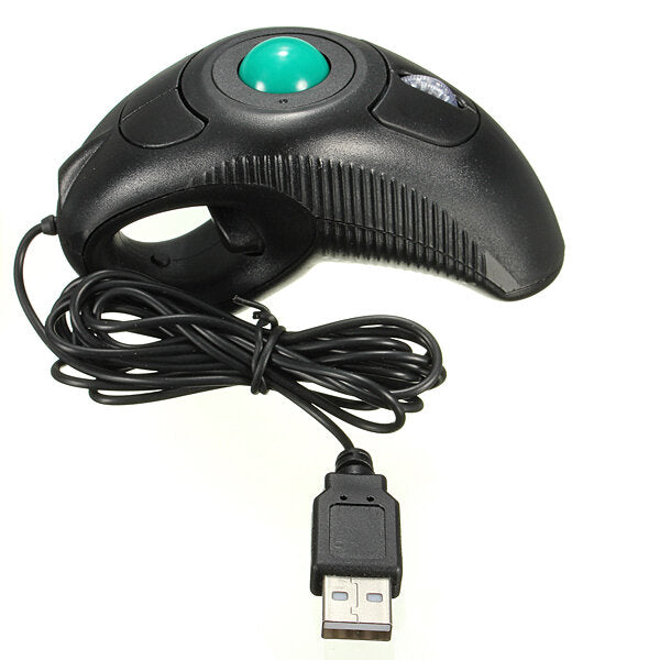 Handheld Wired Trackball Mouse Common to Both Hands Air Trackball Mouse