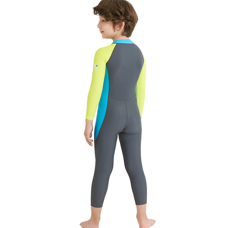 UPF50+ UV-Proof Children Full Body Wetsuits Kids Swimwears Diving Suits For Boys Girls Surfing Water Sports