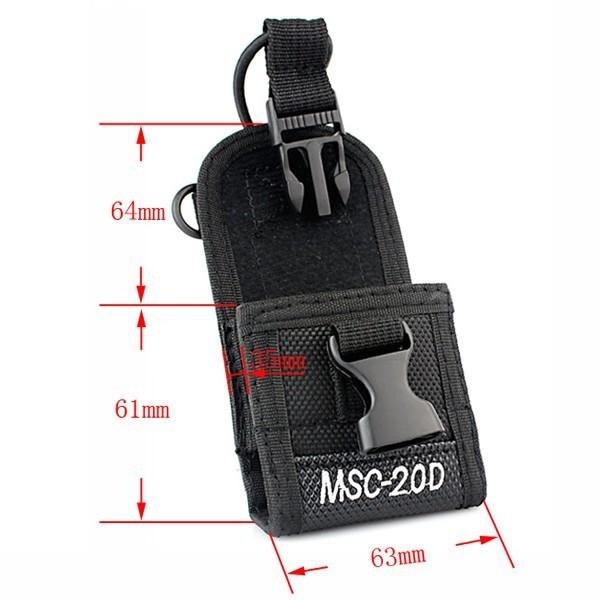 MSC-20D Multi-function Radio Case Holder for Baofeng H777 BF-666S/777S/888S Kenwood Yaesu Icom Motorola