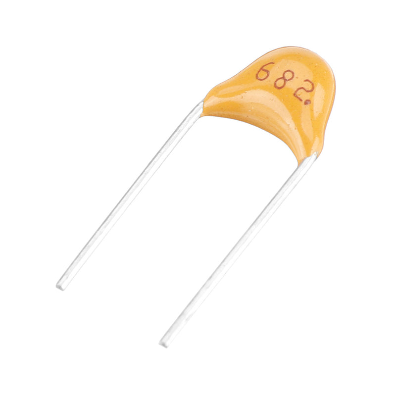 100pcs 6.8nF 5.08MM 682 50V Multilayer Monolithic Ceramic Capacitor