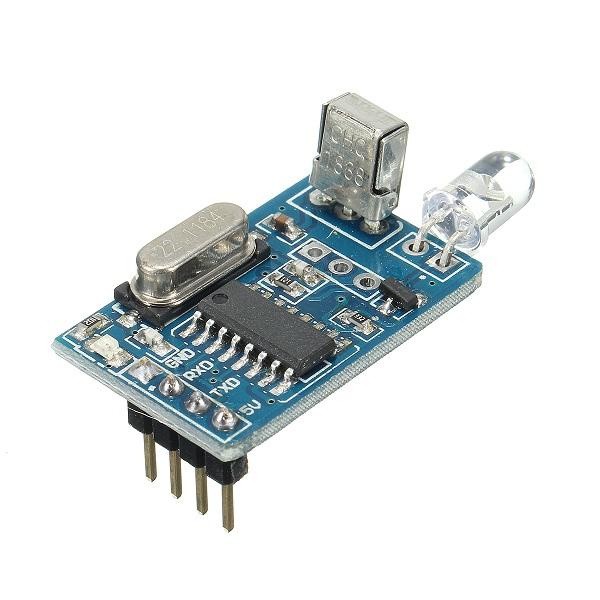 DIY 5V Wireless IR Infrared Remote Decoder Encoding Transmitter Receiver Module