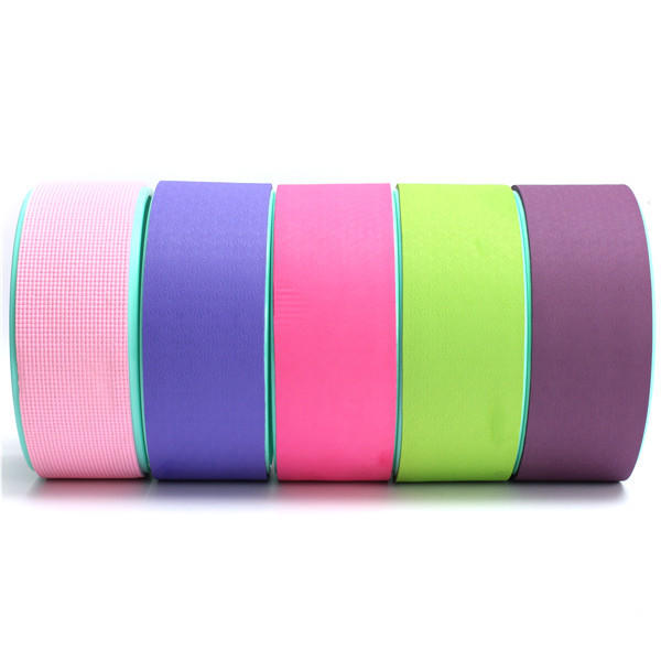 Yoga Wheel TPE Foam Roller Tube Physio Gym Back Massage Waist Shape Manual Massager