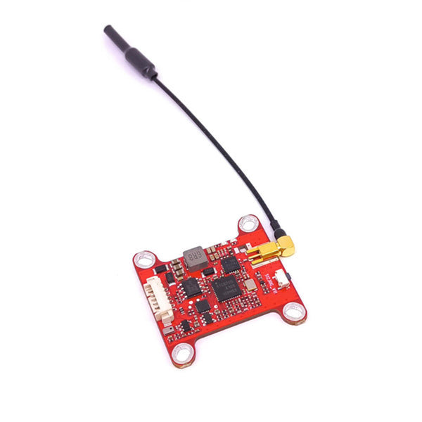 EWRF 5.8G 48CH 1.6W MMCX FPV Transmitter PitMode 200mW/500mW/800mW/1600mW Adjustable VTX 2-6S Built-in Mic for Long Range RC Drone